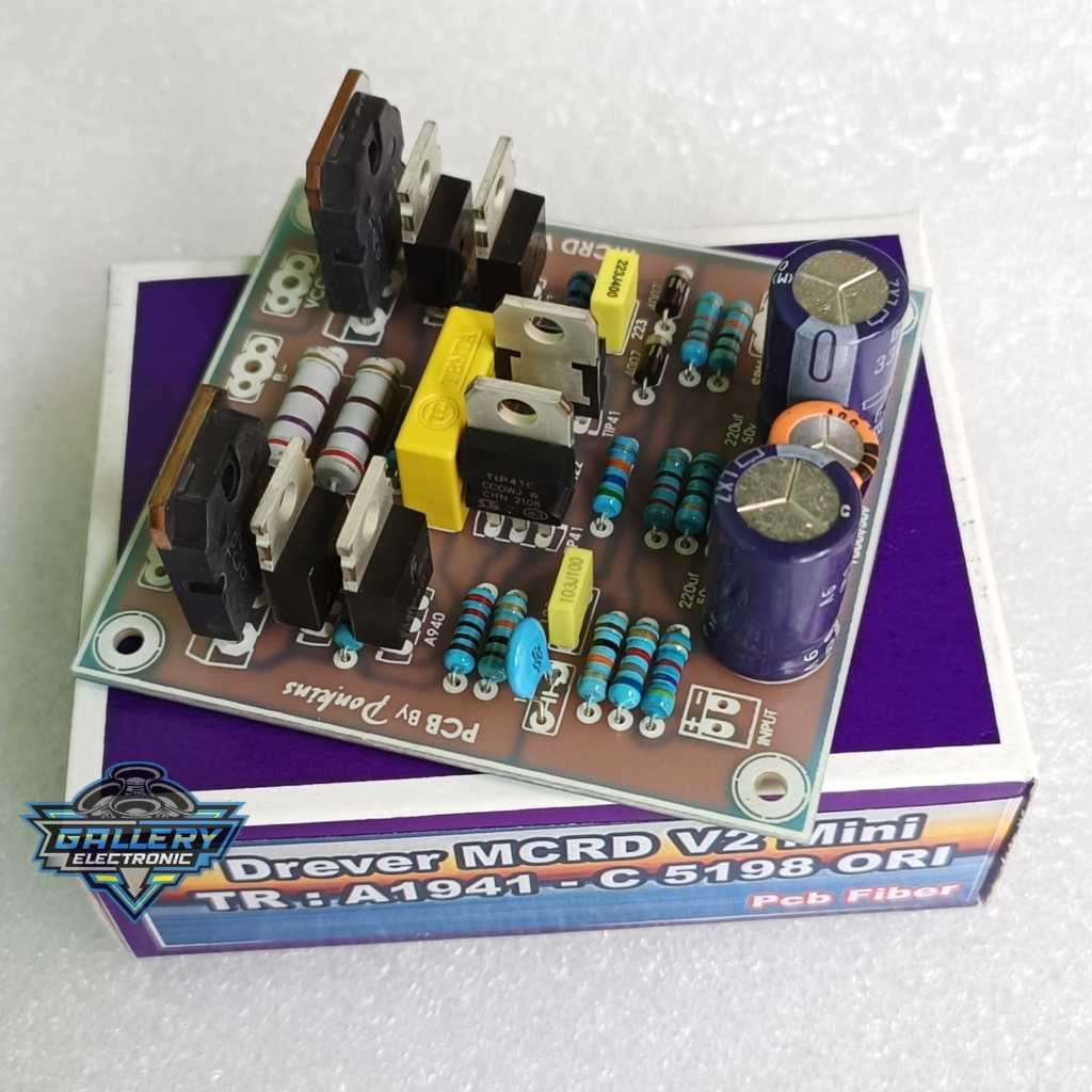 Keka'Store Kit Driver Power Mcrd V2 Mini Bostrap Fr4 Fiberglass Original