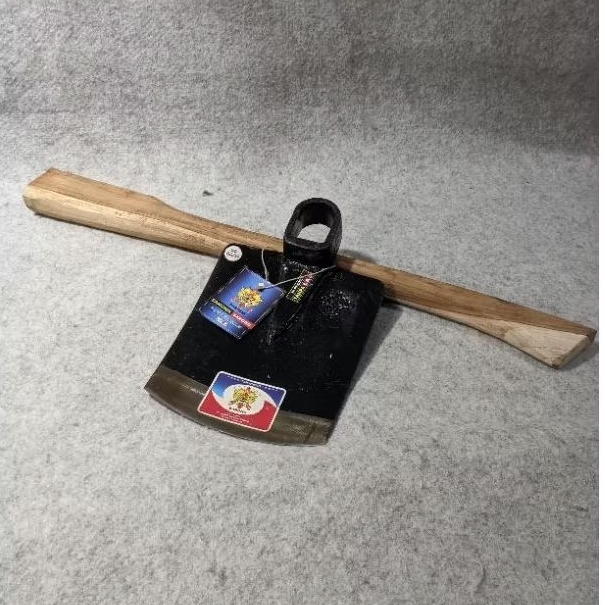 Paket Cangkul Barong+Doran kayu jati asli dijamin kuat anti patah dengan cangkul barong lokal anti g