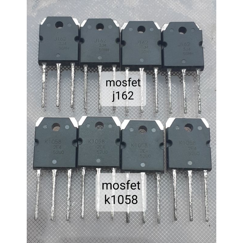 Jual Mosfet J162 dan Mosfet K1058 NOS