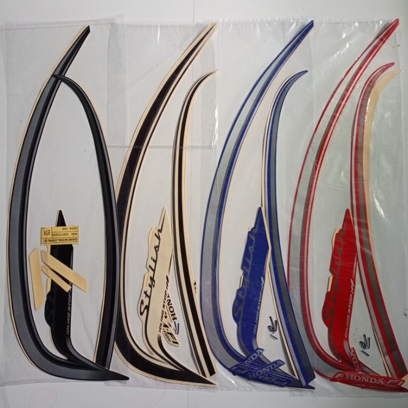 Stiker Striping Sticker Motor Honda Scoopy Staylish 2016 List Les Body Motor Honda Scoopy 2016