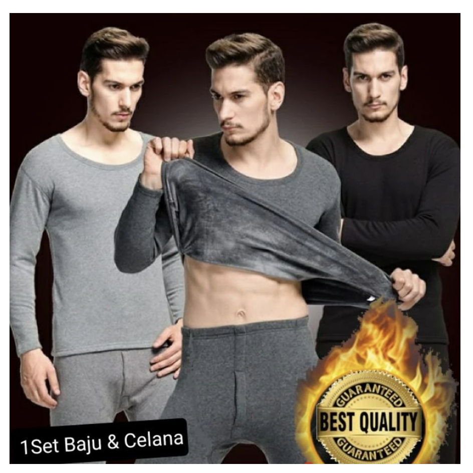 LONG JOHN MUSIM DINGIN LONG JOHN WINTER PRIA - HEATTECH LONGJOHN