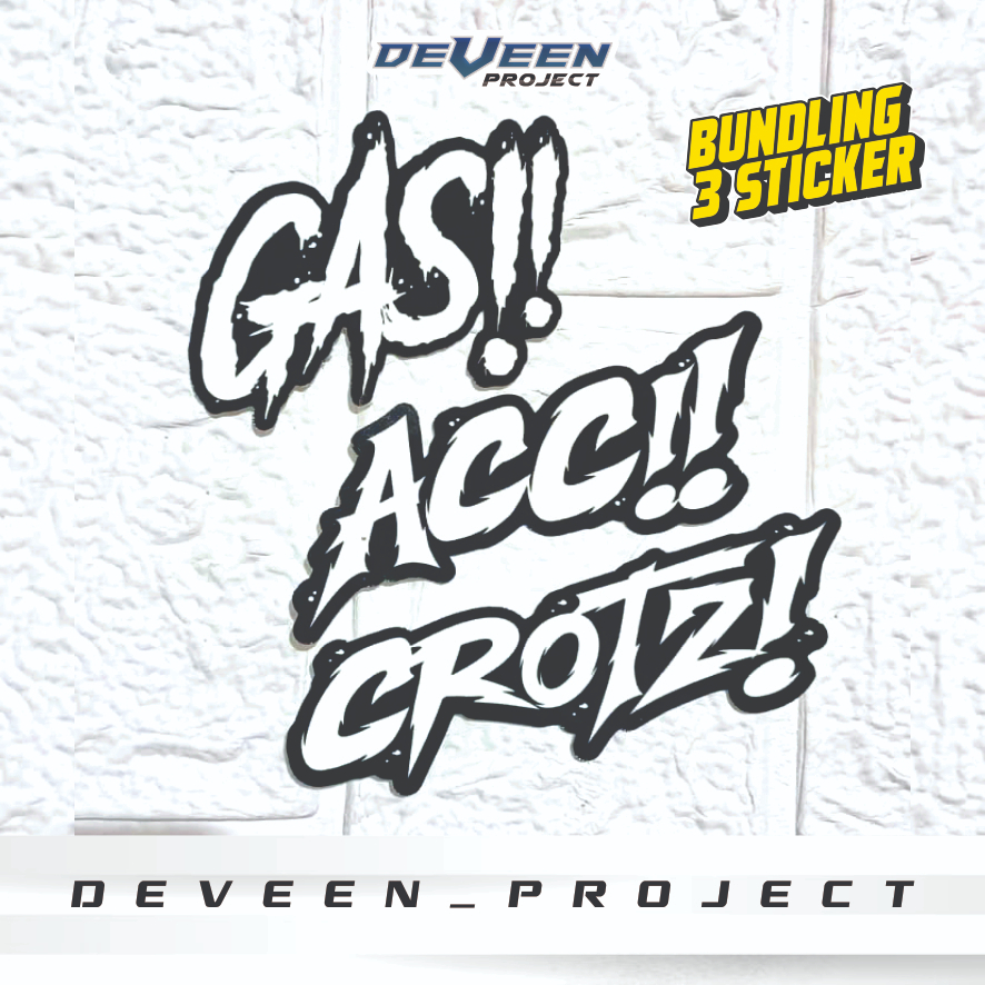 

Stiker Pack Gas ACC Crotz | Stiker Hp, Laptop, Tumbler, Body Sepeda | Stiker Aksesoris