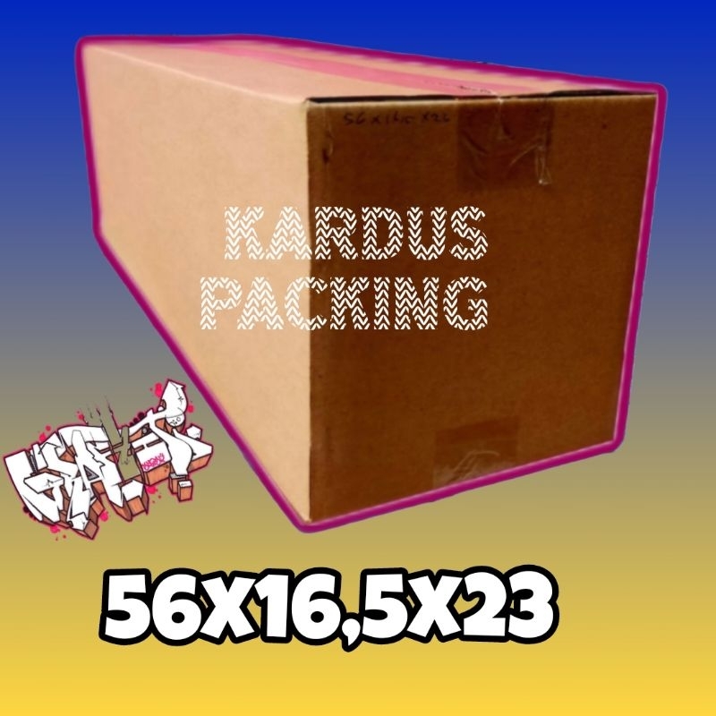 

kardus besar UK 56x16,5x23 kardus packing