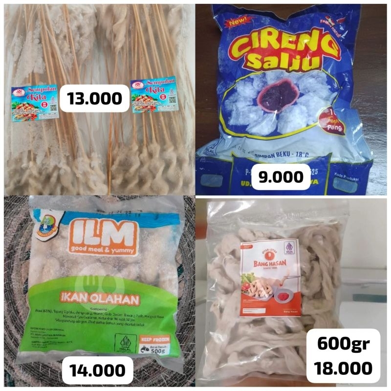 

Olahan ayam dan ikan