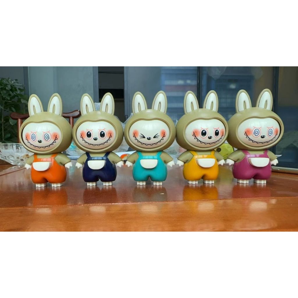 Boneka LABUBU Berubah Wajah Tas Ekspresi Lucu 3 Ekspresi Wajah mainan anak GANTUNGAN KUNCI