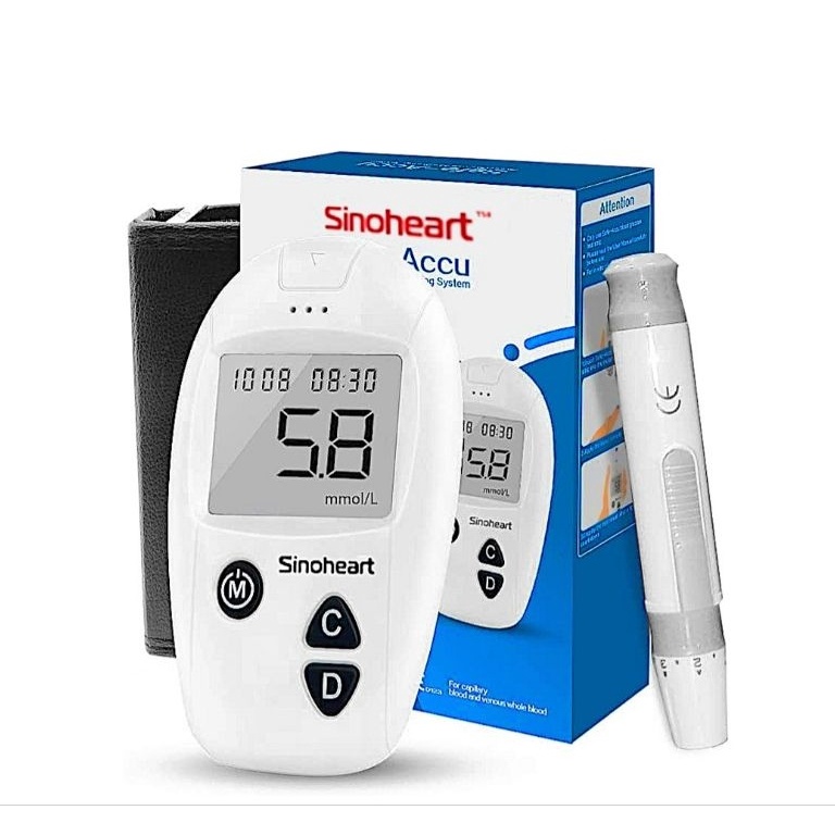 Spesial Hari Ini Alat Cek Gula Darah Glucosa Sinocare  Alat Ukur Kadar Gula Darah