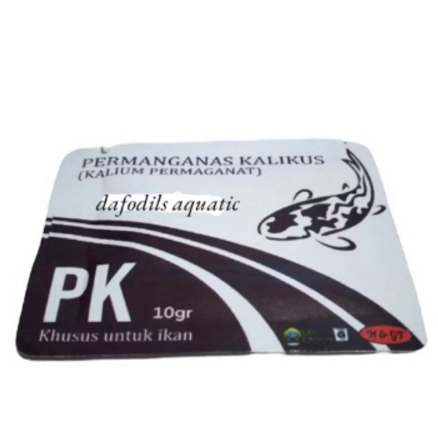 Obat ikan PK Peka khusus untuk ikan permanganas kalikus