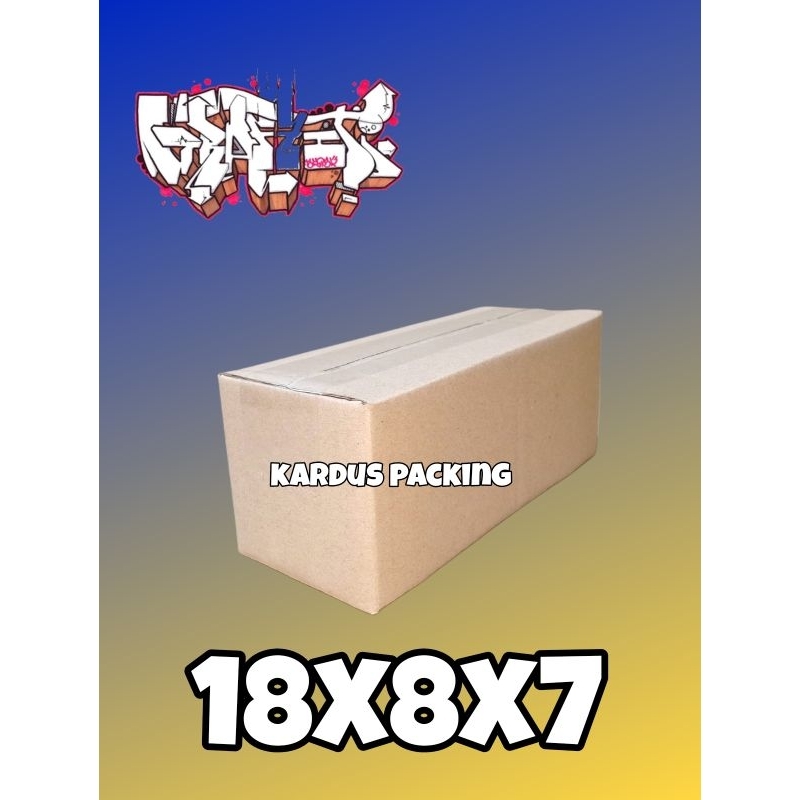 

kardus uk 18x8x7 kardus polos kardus kecil