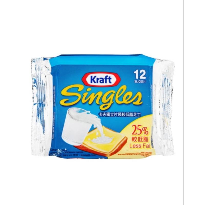 

[JASTIP SG] Kraft Cheese Slices - 25% Less Fat