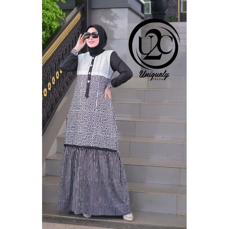 ayudia premium dress batik original butik u2c