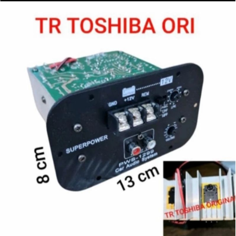 Modul Power kit Subwofer Buat Mobil Untuk Speaker 6-12 Inch