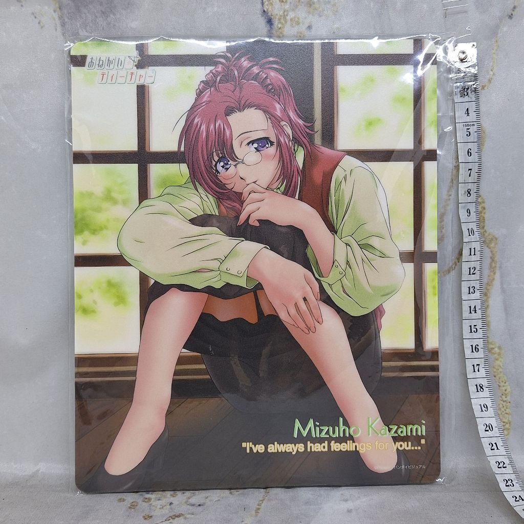 Onegai Please Teacher Mizuho Kazami Mouse Pad Mousepad Alas 22 cm I Always Had Feelings For You