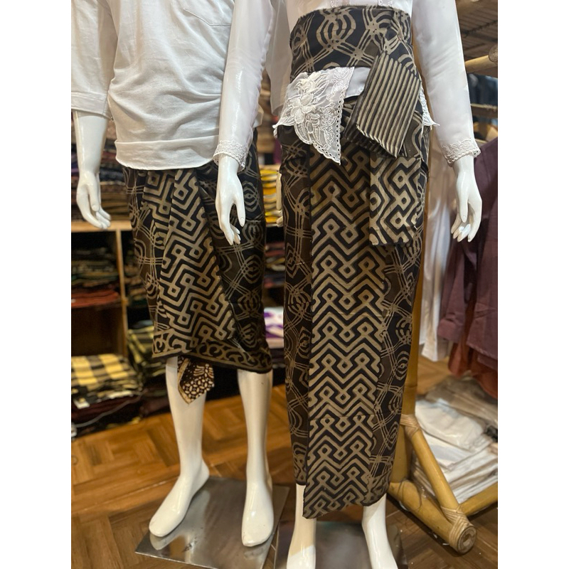 COUPLE BATIK INDIGO / PAKAIAN ADAT BALI