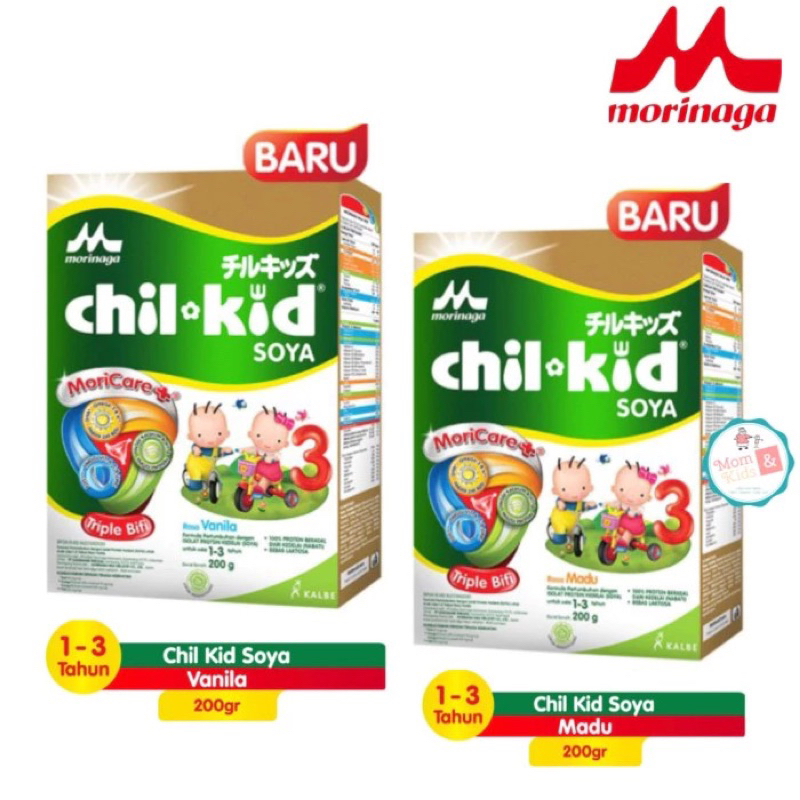 

CHILKID SOYA VANILA DAN MADU 200 GR | CHIL KID SOYA 200GR