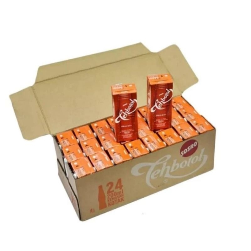 

(READY STOCK) TEH BOTOL SOSRO KOTAK 1 DUS (24 PCS) 200 ML