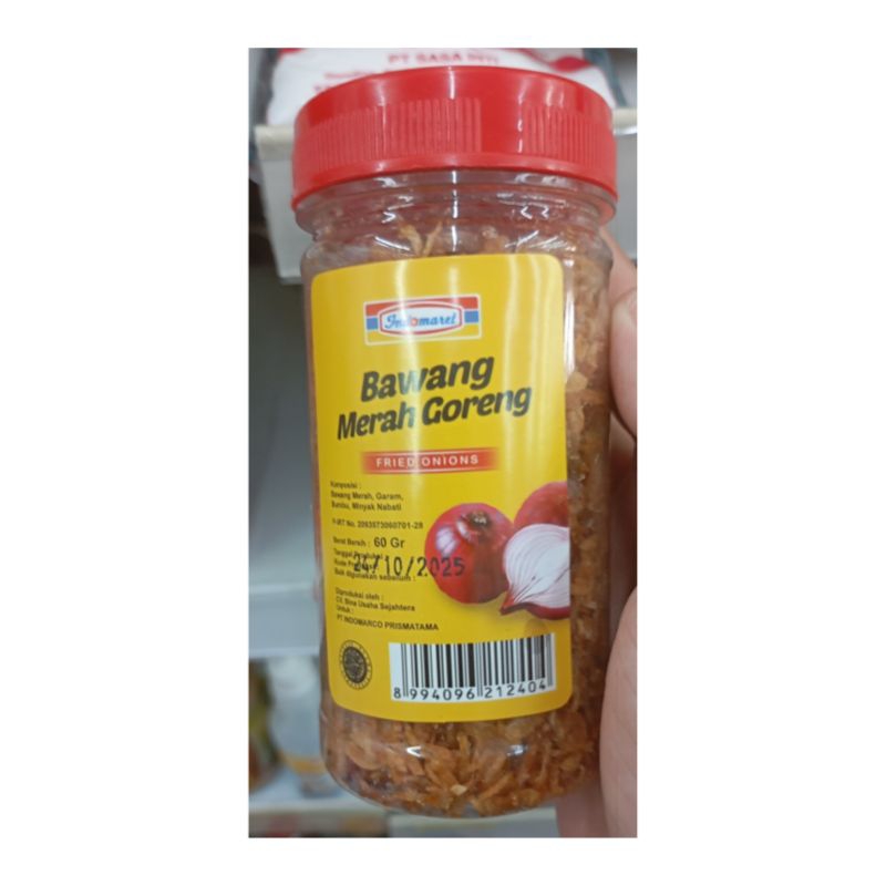 

BAWANG MERAH GORENG INDOMARET 60GR