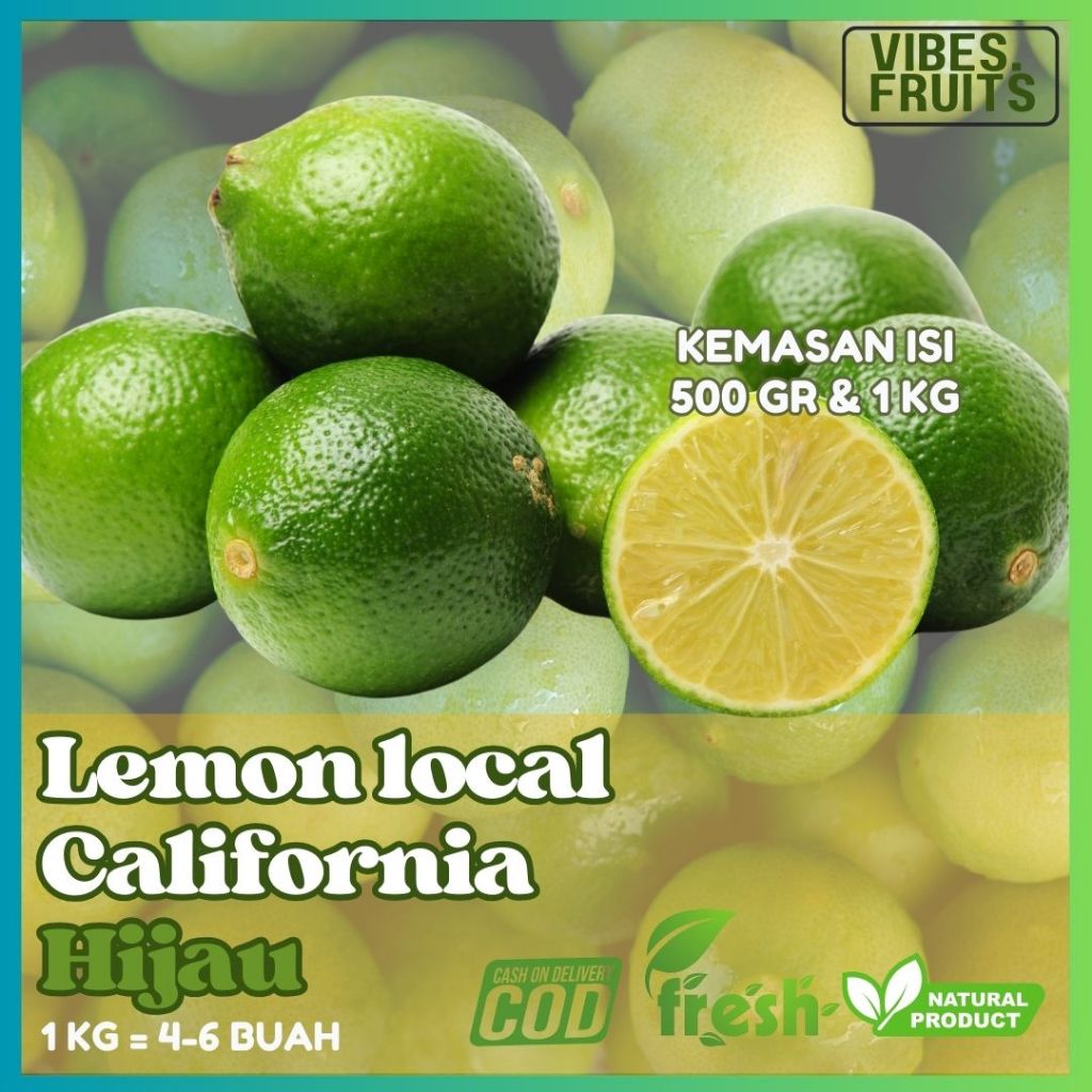 

Lemon California Lokal Hijau