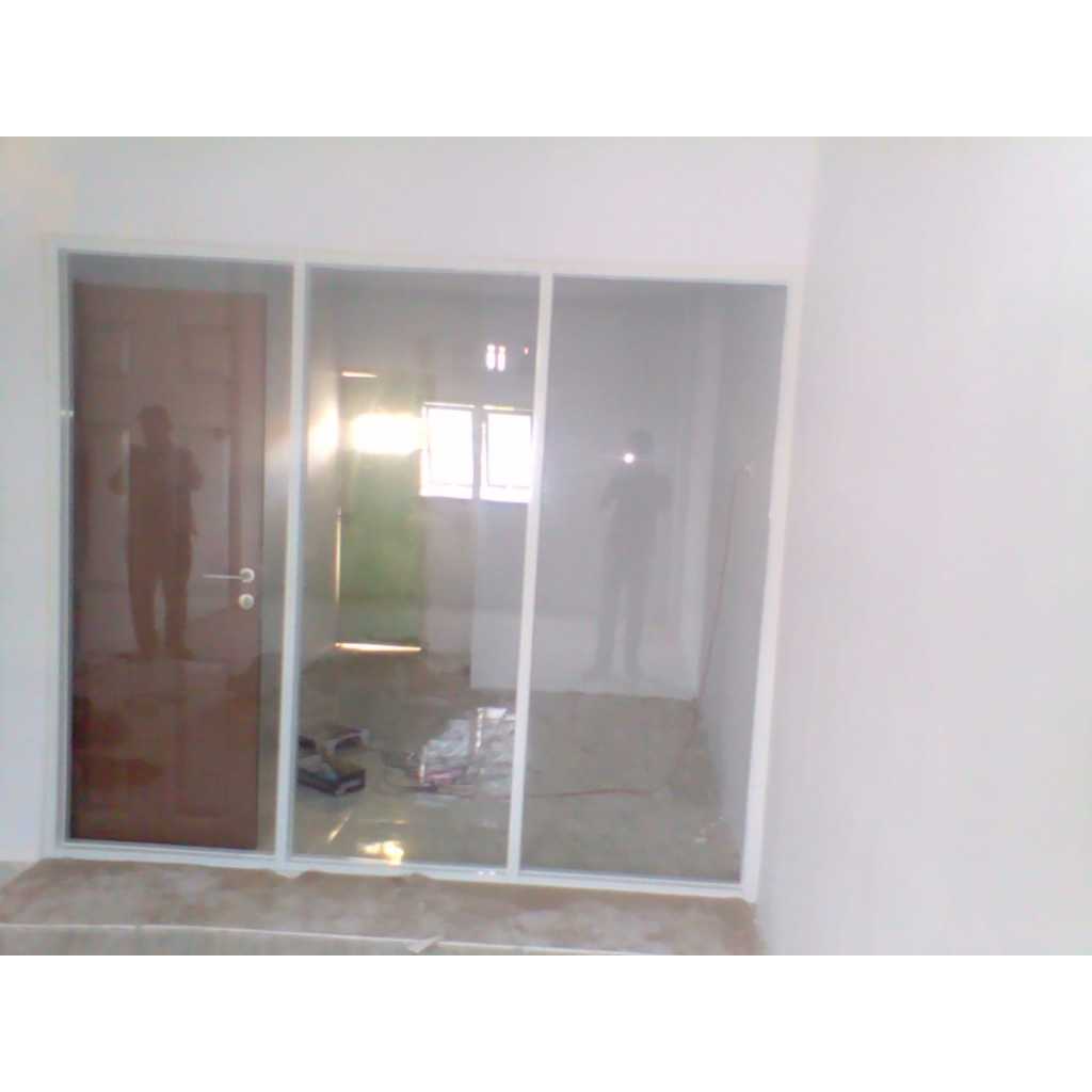 Jasa Pasang Partisi Gypsum + Kusen Jendele Pintu Alumnium + Polos 5 Mm