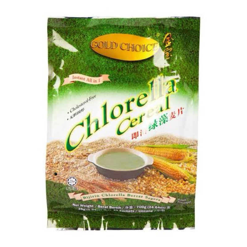 

GOLD CHOICE CHLORELLA CEREAL 525g