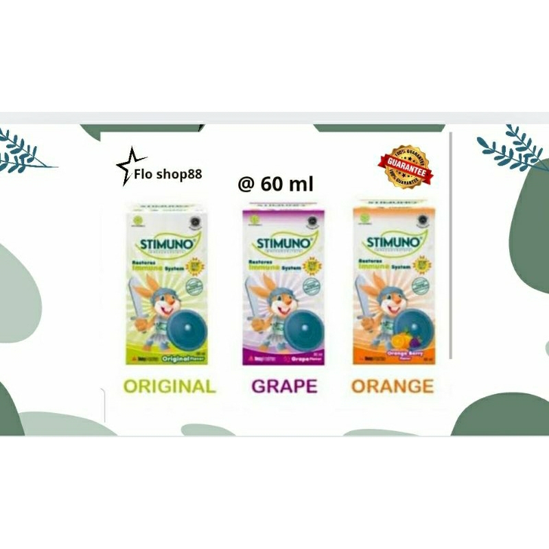 A - STIMUNO ANAK / STIMUNO SYRUP / STIMUNO SYRUP 60ML  / STIMUNO SIRUP 60ML / STIMUNO SIRUP / STIMUN