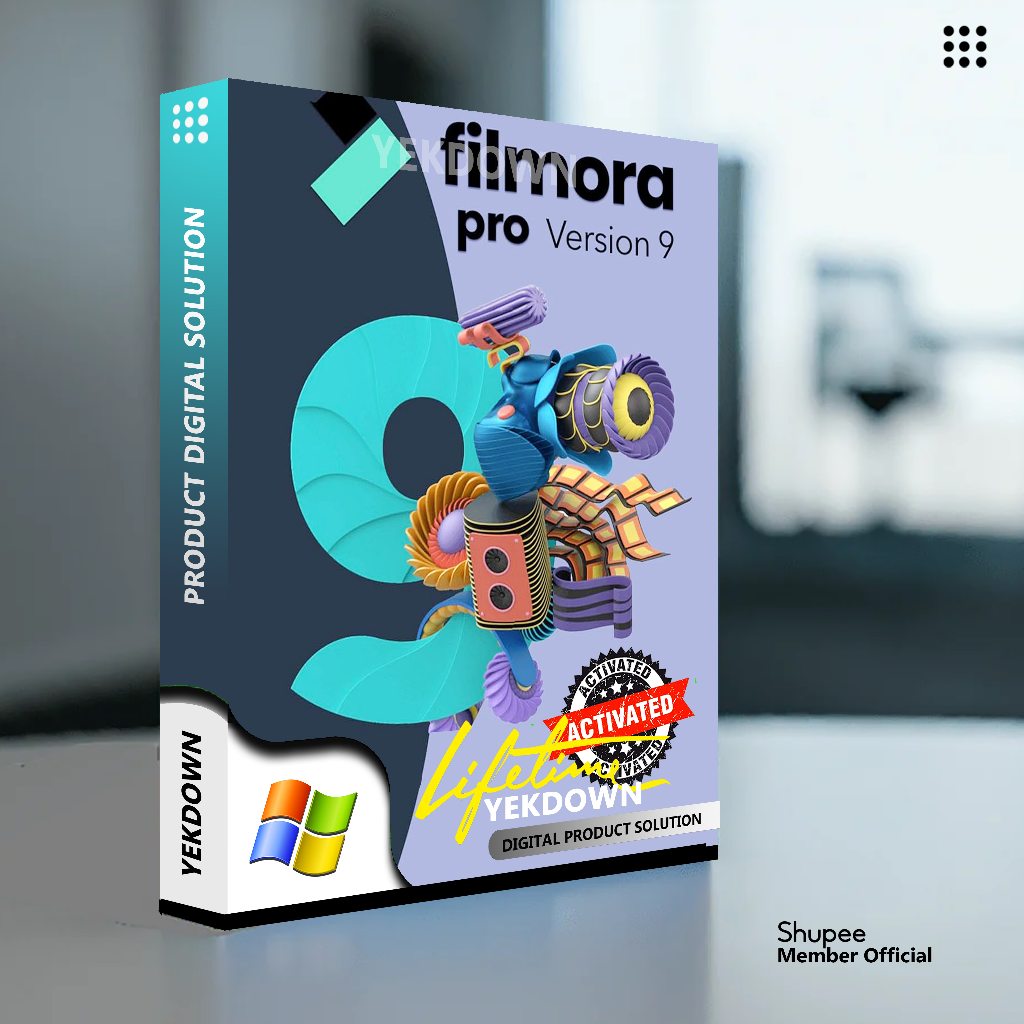 Software Filmora 9 Full Version - No Watremark - Lifetime