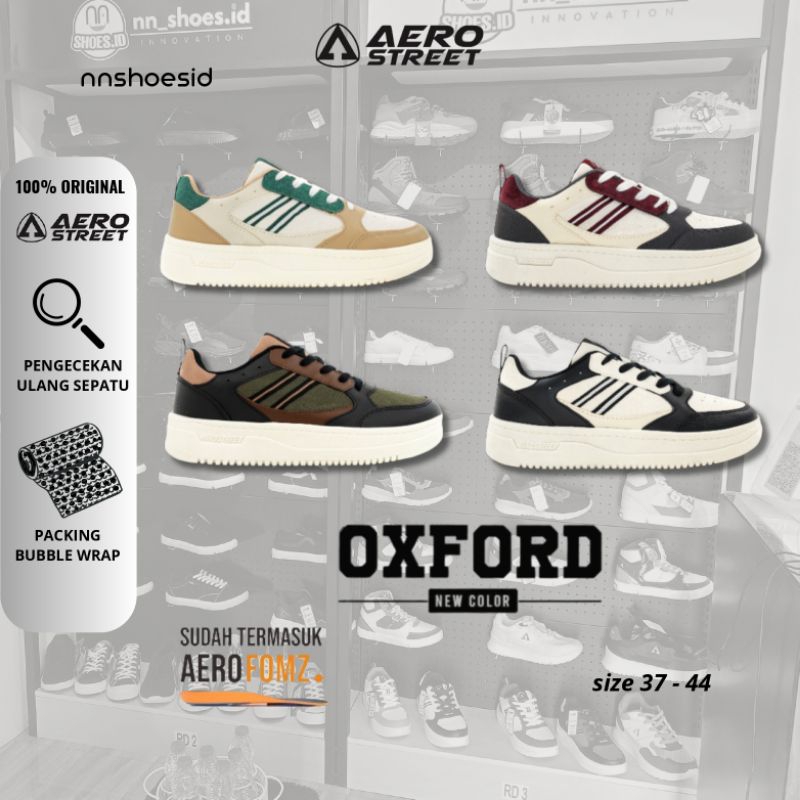 Aerostreet Oxford 37-44 - Sepatu Sneakers Pria/Wanita