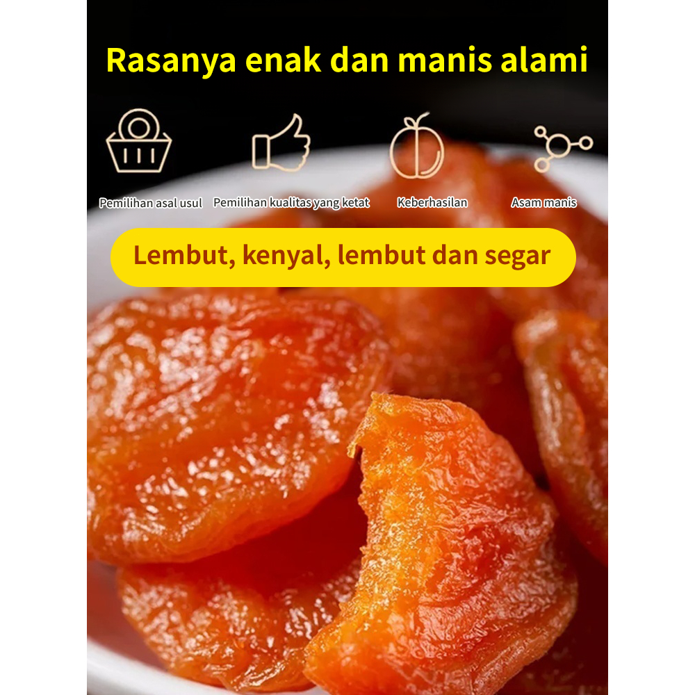 

❤️Penjualan panas+COD❤️Aprikot Kering Berkualitas Tinggi Aprikot Kering Tanpa Biji dan Tanpa Tambahan Camilan Santai Camilan Buah Kering Buah Kering Organik