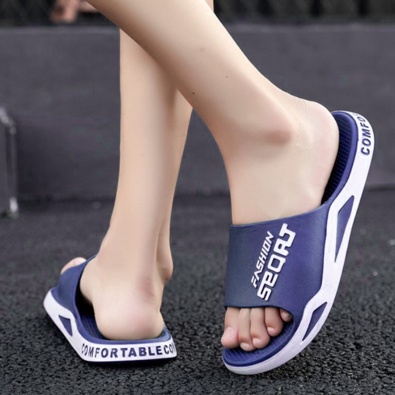 Sandal Selop Anak Laki Laki Ukuran Tanggung Sandal Slip On  Anak Anti Licin Sandal Selop Karet Anak