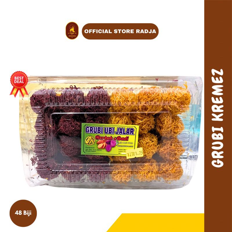 

[48 Biji] Grubi Kremes Manis Grubi Ubi Madu Grubi Ubi Ungu - Makanan Ringan