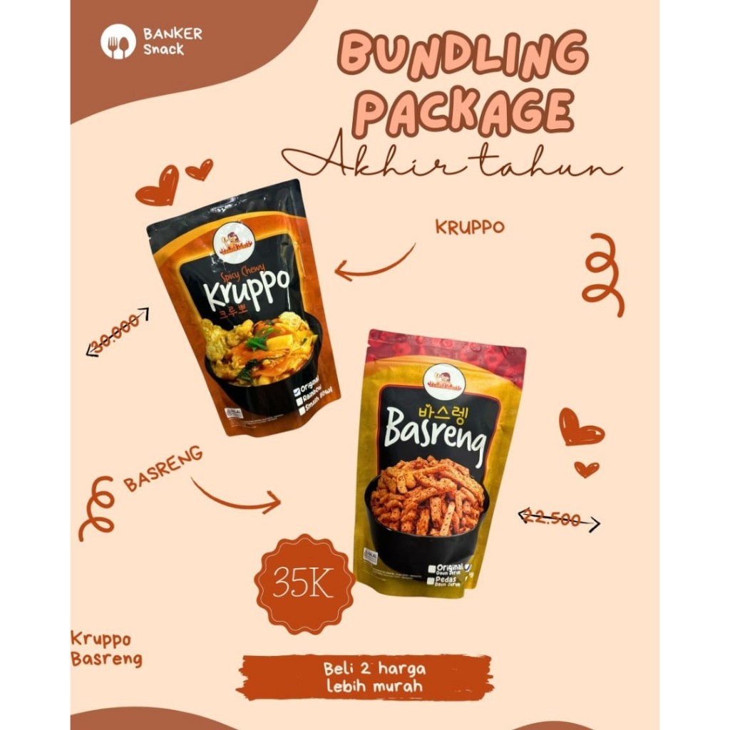 

Banker Snack - PROMO BUNDLING Basreng + boci