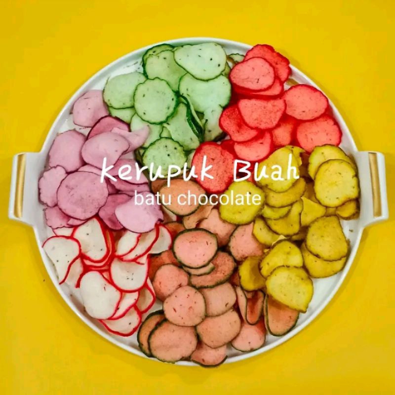 

Batu Chocolate | Kerupuk Buah 50gr