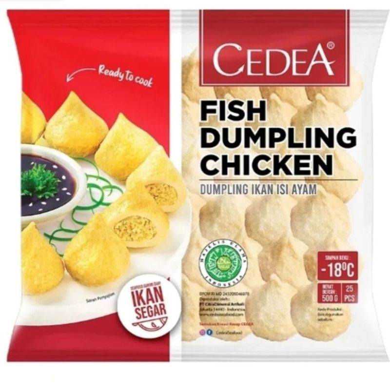 

Cedea Fish Dumpling Chicken 500 gr / Dumpling Chicken