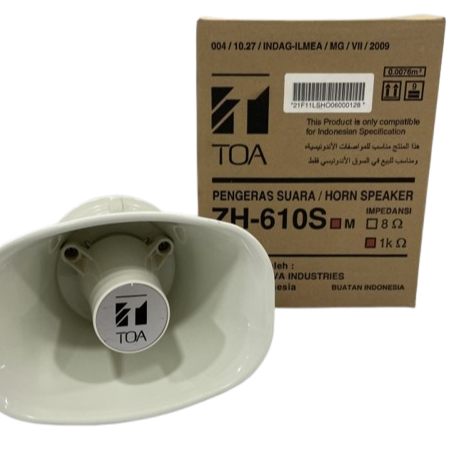 TOA Horn Speaker Toa ZH610SM Matching (10 Watt) / Corong Horn TOA ZH 610SM / Corong TOA ZH-610SM