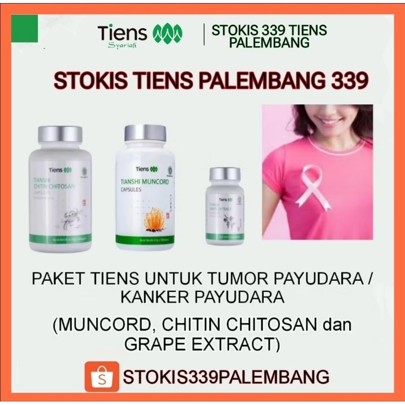 PRODUK TIENS UNTUK TUMOR PAYUDARA / KANKER PAYUDARA TIENS / BREAST CANCER