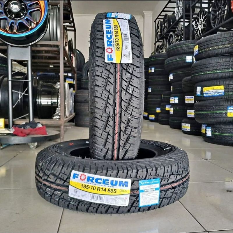 Ban Mobil 185/70 R14 Forceum AT ban semi kasar, ban avanza, ban xenia, ban calya