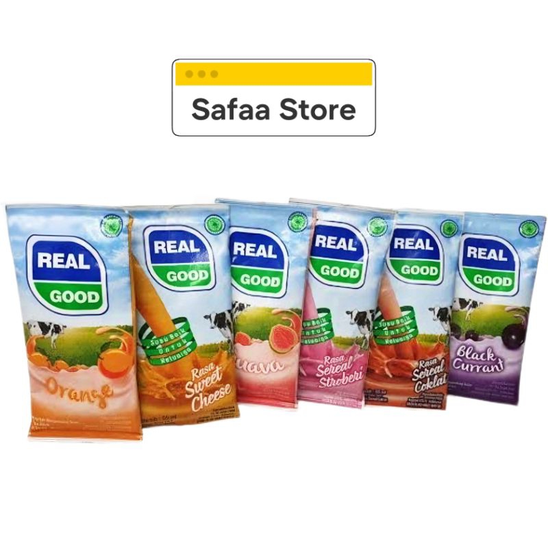 

REAL GOOD SUSU BANTAL 50ML ISI 10