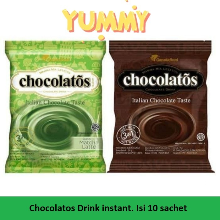 

Chocolatos drink isi 10 sachet | bubuk minuman