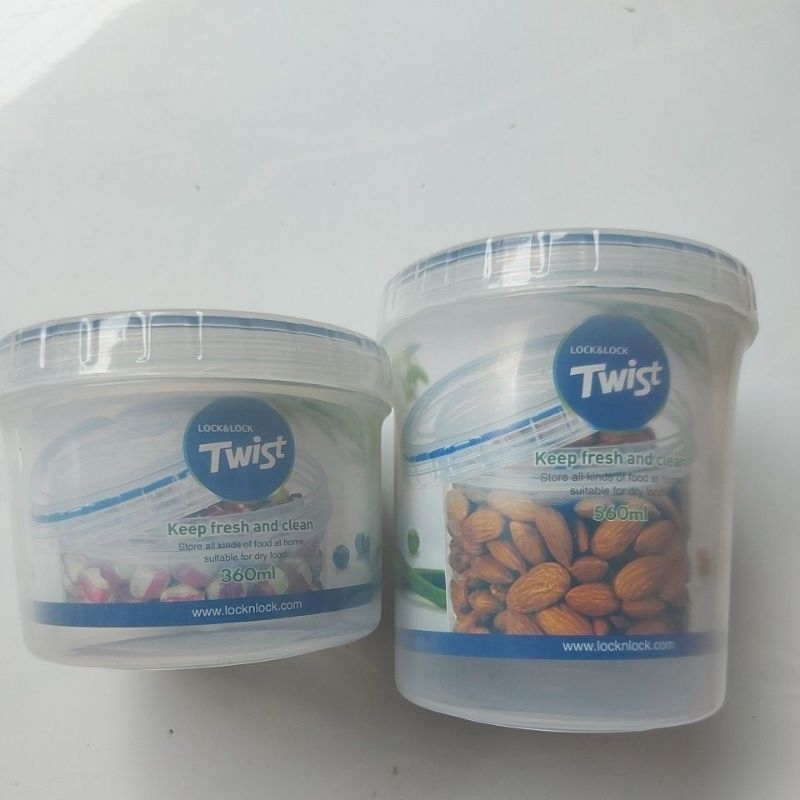 Toples bulat ulir Lock n lock