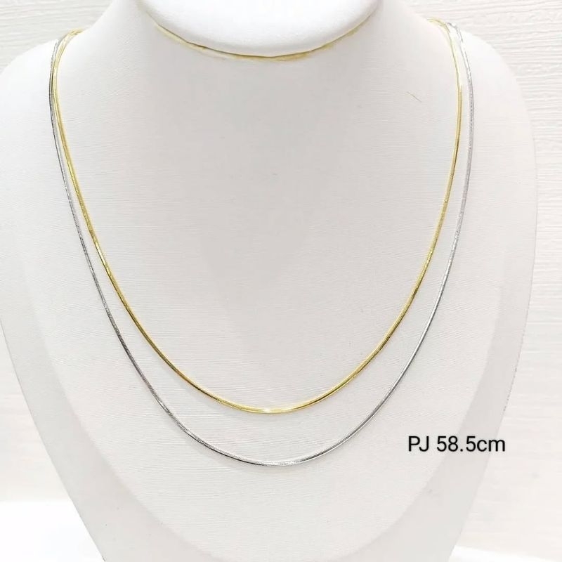 kalung Rantai Polos Tipis Itali