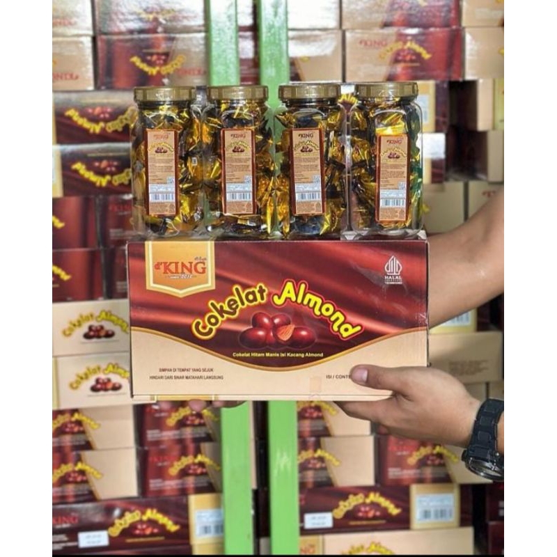 

Hampers Lebaran Coklat Almond KING 4toples Parcel IdulFitri Kado
