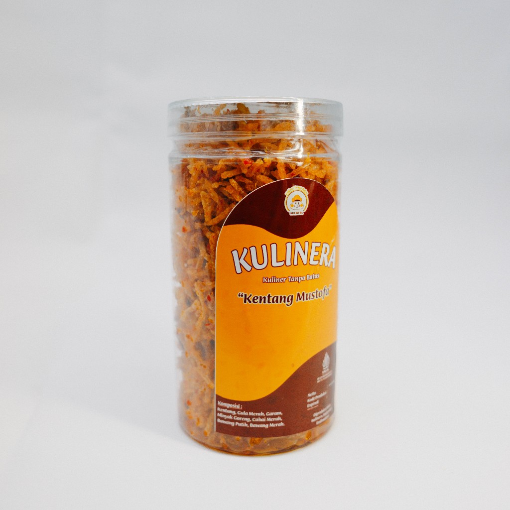 

Cemilan kentang mustofa 250 gram kering kentang mustofa original KULINERA snack keripik kentang mustofa pedas manis krispi mustopa Kentang mustofa balado renyah kering kentang mustofa kriuk Kentang mustofa Shoestring potato kentang mustofa daun jeruk