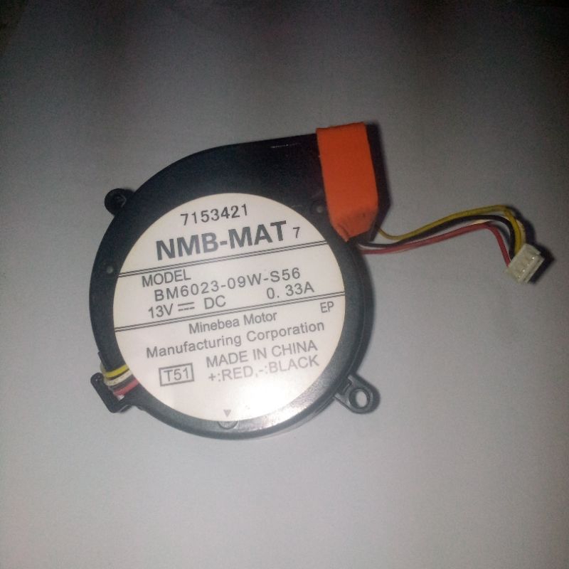 FAN PROYEKTOR EPSON ORIGINAL NMB-MAT BM6023-09W-S56 13V 0.33A GARANSI