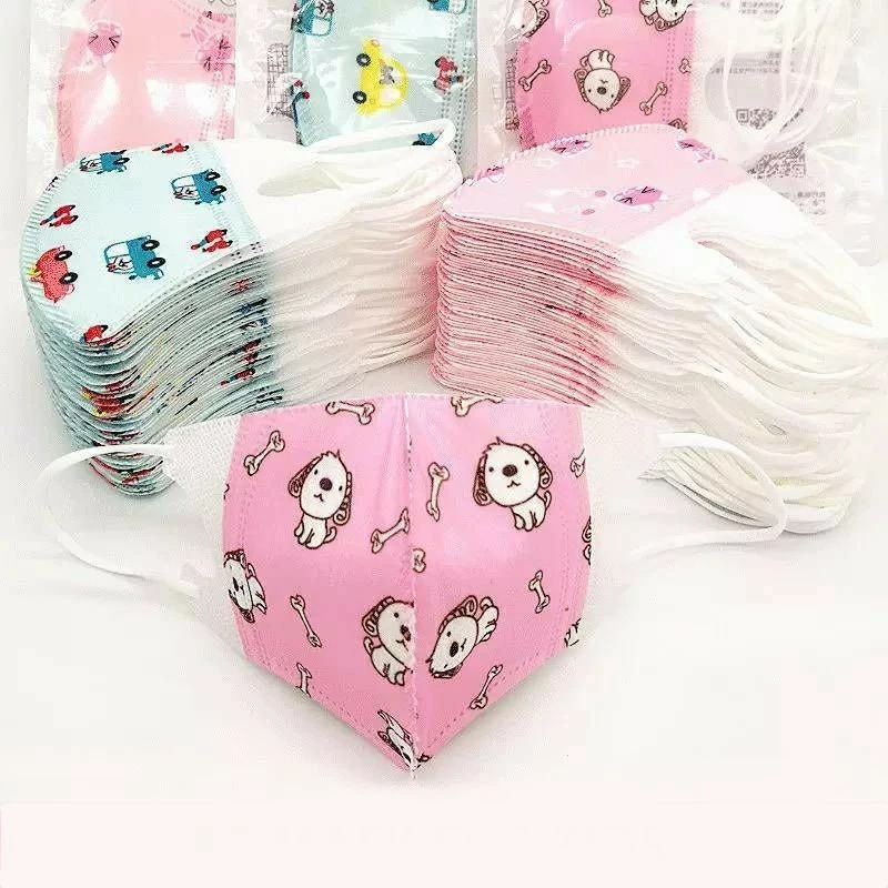 MASKER  DUCKBILL Y&B ANAK 3PLY MOTIF  Isi 50 PCS,MASKER ANAK DUCKBILL 3PLY