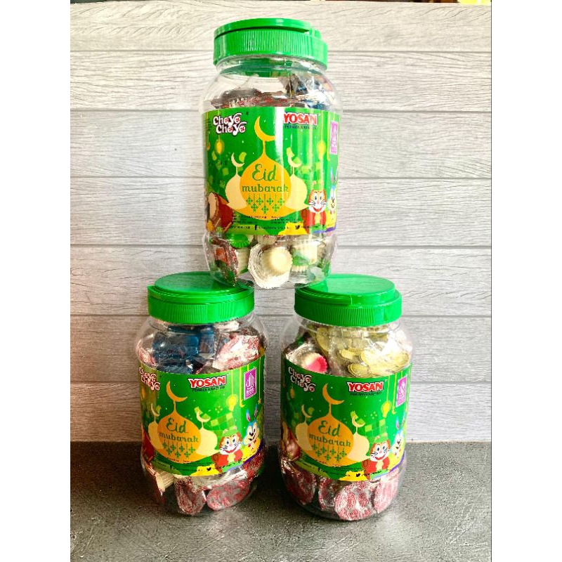 

YOSAN CHOYO CHOYO COKLAT RAINBOW 240gr 60pcs