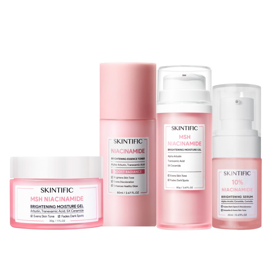 PAKET LENGKAP SKINTIFIC NIACINAMIDE SERIES