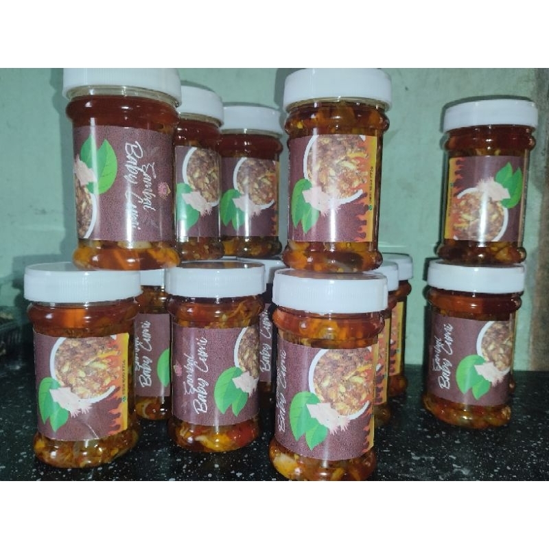 

sambal baby cumi pedas gurih