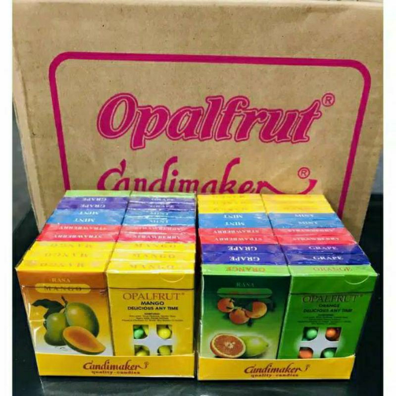 opalfruit candy maker 1box isi 20pcs