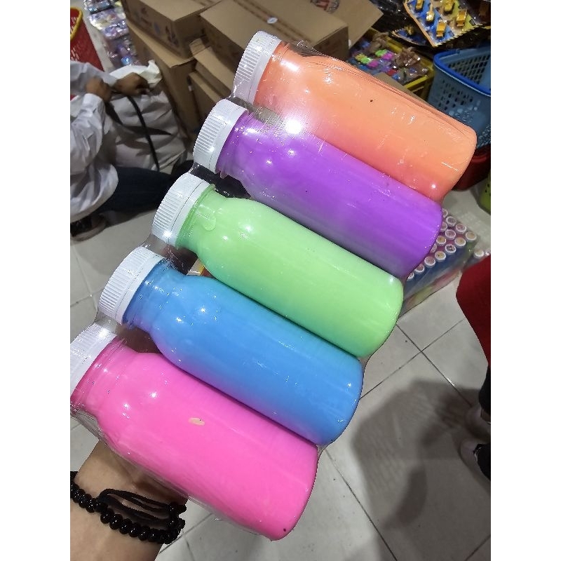 NIKI JAYA SLIME 5PCS MAINAN SLIME BOTOL