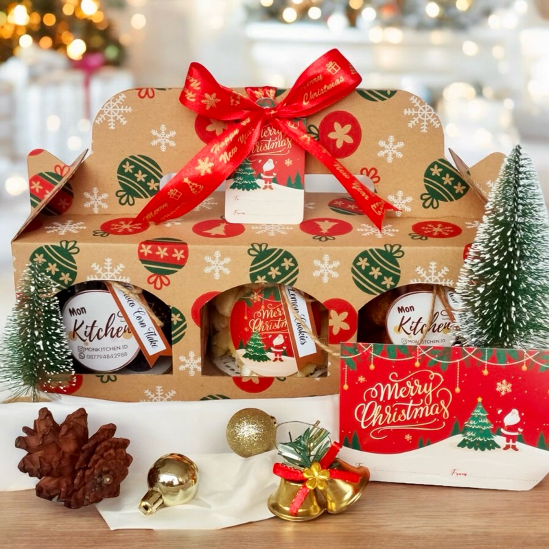 

Christmas Hampers Cookies / Hampers Natal / Kue Natal/ Mon Kitchen