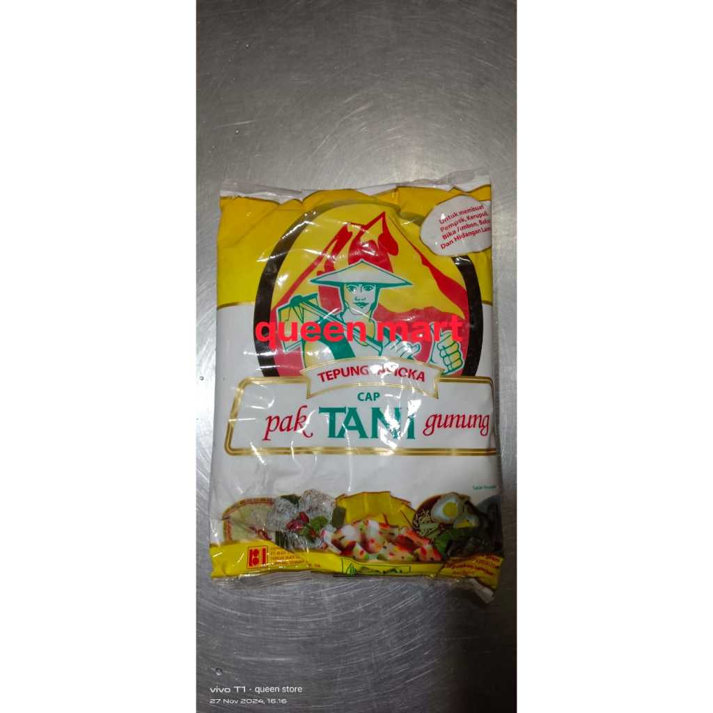 

Tepung Tapioka Pak Tani Gunung 500gr